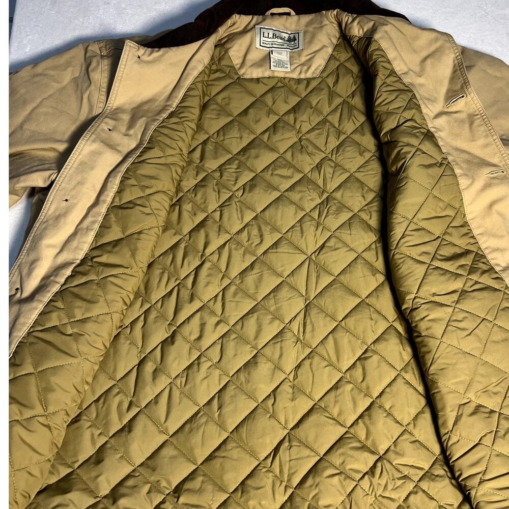 LL Bean Barn Chore Jacket 0WY20 Field Coat Thinsulate Quilted Lining Mens XXL - Picture 4 of 12